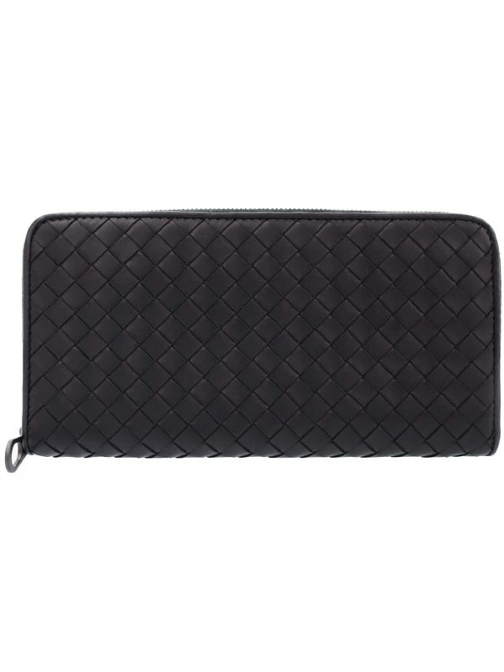 Bottega Veneta Intrecciato Round Zipper Long Wallet